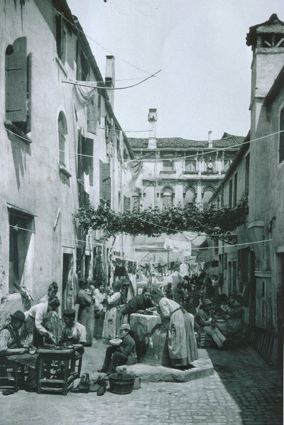 Venice Street Scene by Italian Photographer
